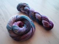 A LITTLE PRINCESS Indie-Dyed Yarn on Sock Perfection - Purple Lamb