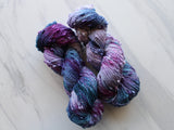 A LITTLE PRINCESS Indie-Dyed Yarn on Squiggle Sock - Purple Lamb