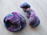 A LITTLE PRINCESS Indie-Dyed Yarn on Squiggle Sock - Purple Lamb