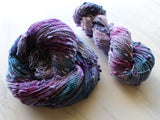 A LITTLE PRINCESS Indie-Dyed Yarn on Squiggle Sock - Purple Lamb