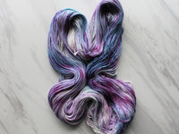 A LITTLE PRINCESS on So Silky Sock - Purple Lamb