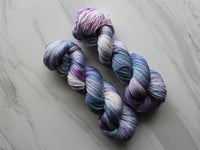 A LITTLE PRINCESS on So Silky Sock - Purple Lamb