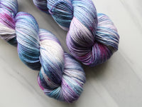 A LITTLE PRINCESS on So Silky Sock - Purple Lamb