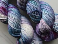 A LITTLE PRINCESS on So Silky Sock - Purple Lamb