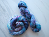 A LITTLE PRINCESS Indie-Dyed Yarn on Squoosh DK - Purple Lamb