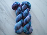 A LITTLE PRINCESS Indie-Dyed Yarn on Squoosh DK - Purple Lamb