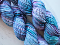 A LITTLE PRINCESS Indie-Dyed Yarn on Squoosh DK - Purple Lamb