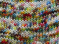 AFREMOV'S FAREWELL TO ANGER Hand-Dyed Yarn on Sparkly Merino Sock - Purple Lamb