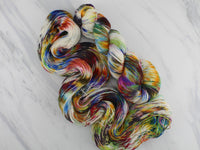 AFREMOV'S FAREWELL TO ANGER Indie-Dyed Yarn on Feather Sock - Purple Lamb