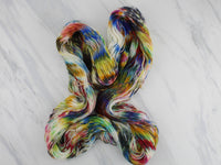 AFREMOV'S FAREWELL TO ANGER Indie-Dyed Yarn on Feather Sock - Purple Lamb