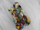 AFREMOV'S FAREWELL TO ANGER Indie-Dyed Yarn on Feather Sock - Purple Lamb