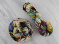 AFREMOV'S FAREWELL TO ANGER Indie-Dyed Yarn on Feather Sock - Purple Lamb