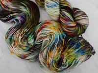 AFREMOV'S FAREWELL TO ANGER Indie-Dyed Yarn on Squoosh DK - Purple Lamb