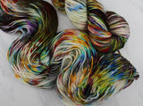 AFREMOV'S FAREWELL TO ANGER Indie-Dyed Yarn on Squoosh DK - Purple Lamb