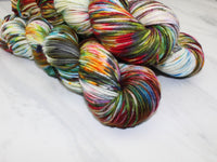 AFREMOV'S FAREWELL TO ANGER Indie-Dyed Yarn on Squoosh DK - Purple Lamb