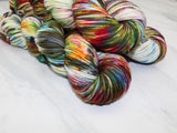 AFREMOV'S FAREWELL TO ANGER Indie-Dyed Yarn on Squoosh DK - Purple Lamb