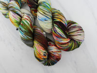 AFREMOV'S FAREWELL TO ANGER Indie-Dyed Yarn on Squoosh DK - Purple Lamb