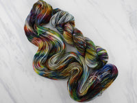 AFREMOV'S FAREWELL TO ANGER Indie-Dyed Yarn on Stained Glass Sock - Purple Lamb