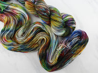 AFREMOV'S FAREWELL TO ANGER Indie-Dyed Yarn on Stained Glass Sock - Purple Lamb