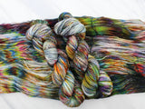 AFREMOV'S FAREWELL TO ANGER Indie-Dyed Yarn on Stained Glass Sock - Purple Lamb