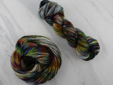 AFREMOV'S FAREWELL TO ANGER Indie-Dyed Yarn on Stained Glass Sock - Purple Lamb