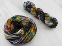 AFREMOV'S FAREWELL TO ANGER Indie-Dyed Yarn on Stained Glass Sock - Purple Lamb