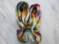 AFREMOV'S FAREWELL TO ANGER Hand-Dyed Yarn on Sock Perfection - Purple Lamb