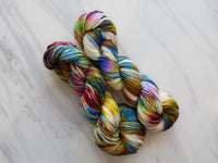 AFREMOV'S FAREWELL TO ANGER Hand-Dyed Yarn on Sock Perfection - Purple Lamb