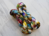 AFREMOV'S FAREWELL TO ANGER Hand-Dyed Yarn on Sock Perfection - Purple Lamb