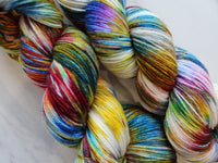 AFREMOV'S FAREWELL TO ANGER Hand-Dyed Yarn on Sock Perfection - Purple Lamb