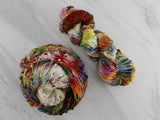 AFREMOV'S FAREWELL TO ANGER Hand-Dyed Yarn on Squiggle Sock