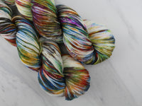 AFREMOV'S FAREWELL TO ANGER Indie-Dyed Yarn on So Silky Sock - Purple Lamb
