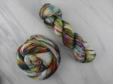 AFREMOV'S FAREWELL TO ANGER Indie-Dyed Yarn on So Silky Sock - Purple Lamb