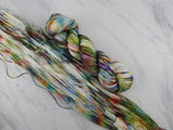 AFREMOV'S FAREWELL TO ANGER Indie-Dyed Yarn on So Silky Sock - Purple Lamb
