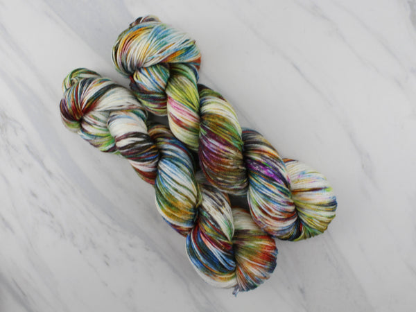 AFREMOV'S FAREWELL TO ANGER Indie-Dyed Yarn on So Silky Sock - Purple Lamb
