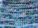 AFTER THE RAIN Hand-Dyed Yarn on Squoosh DK - Purple Lamb