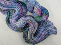 AFTER THE RAIN Hand-Dyed Yarn on Squoosh DK - Purple Lamb