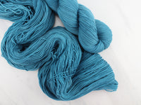 ANNUNCIATION BLUE Indie-Dyed Yarn on Feather Sock - Purple Lamb