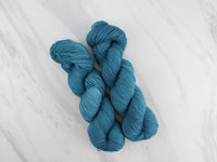 ANNUNCIATION BLUE Indie-Dyed Yarn on Feather Sock - Purple Lamb