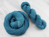 ANNUNCIATION BLUE Indie-Dyed Yarn on Feather Sock - Purple Lamb