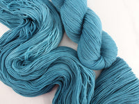 ANNUNCIATION BLUE Indie-Dyed Yarn on Feather Sock - Purple Lamb