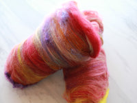 AUTUMN FESTIVAL Art Batts to Spin or Felt - Purple Lamb