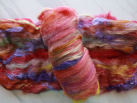 AUTUMN FESTIVAL Art Batts to Spin or Felt - Purple Lamb