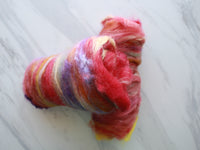 AUTUMN FESTIVAL Art Batts to Spin or Felt - Purple Lamb