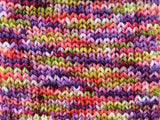 AUTUMN LEAVES Hand-Dyed Yarn on Sock Perfection - Purple Lamb