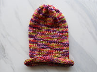 AUTUMN LEAVES Hand-Dyed Yarn on Sock Perfection - Purple Lamb
