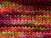 AUTUMN LEAVES on Wonderful Worsted - Purple Lamb