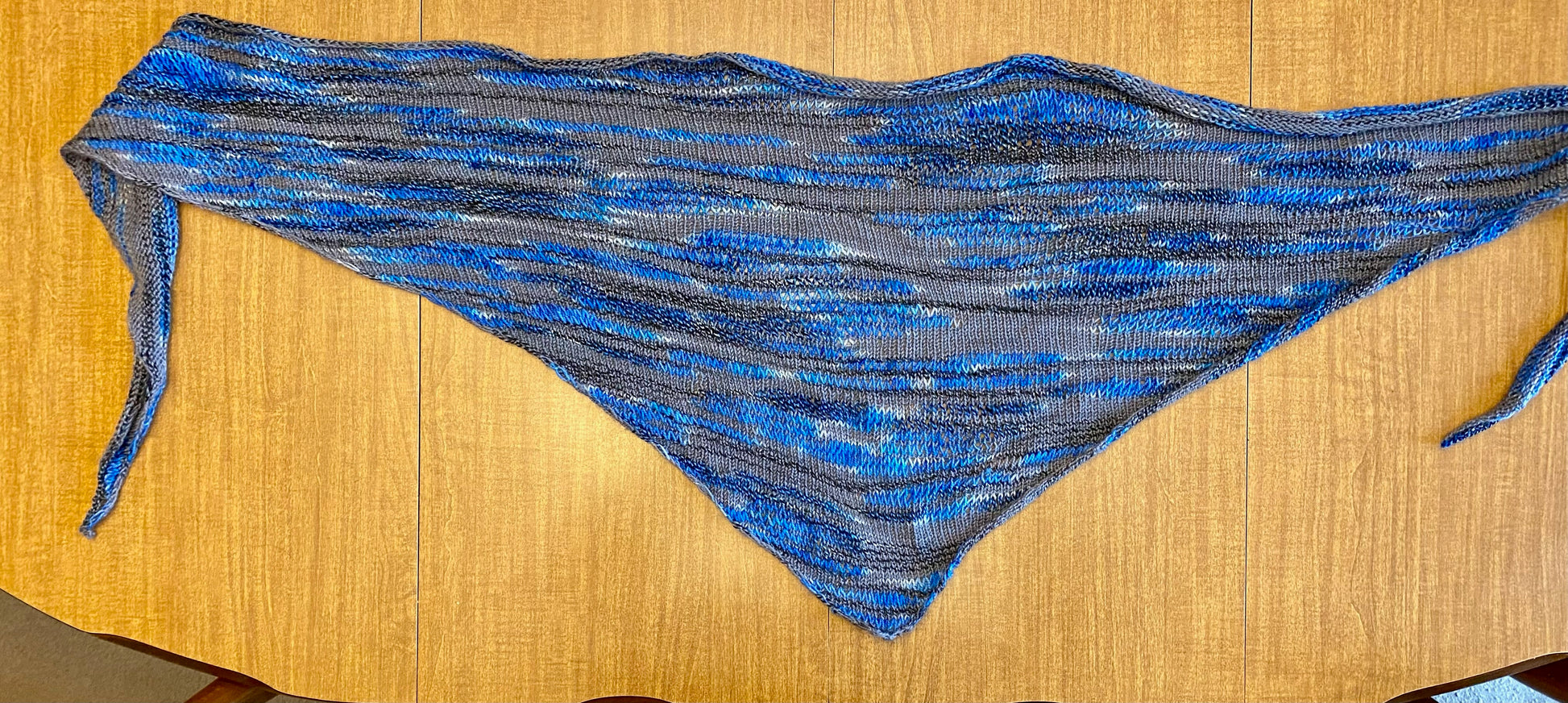 THE LONG WAY ROUND - Assigned Pooling Knitting Pattern - Purple Lamb