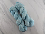 BLUEBERRY GELATO Indie-Dyed Yarn on Feather Sock