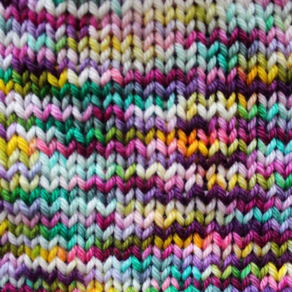 BOUQUET on Indie-Dyed Yarn Squoosh DK - Purple Lamb